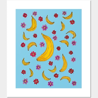 Bananas and Blossoms Posters and Art